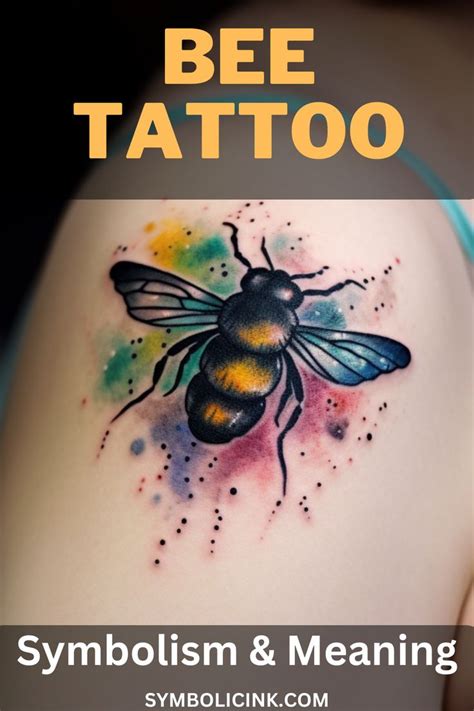 bee tattoo meaning